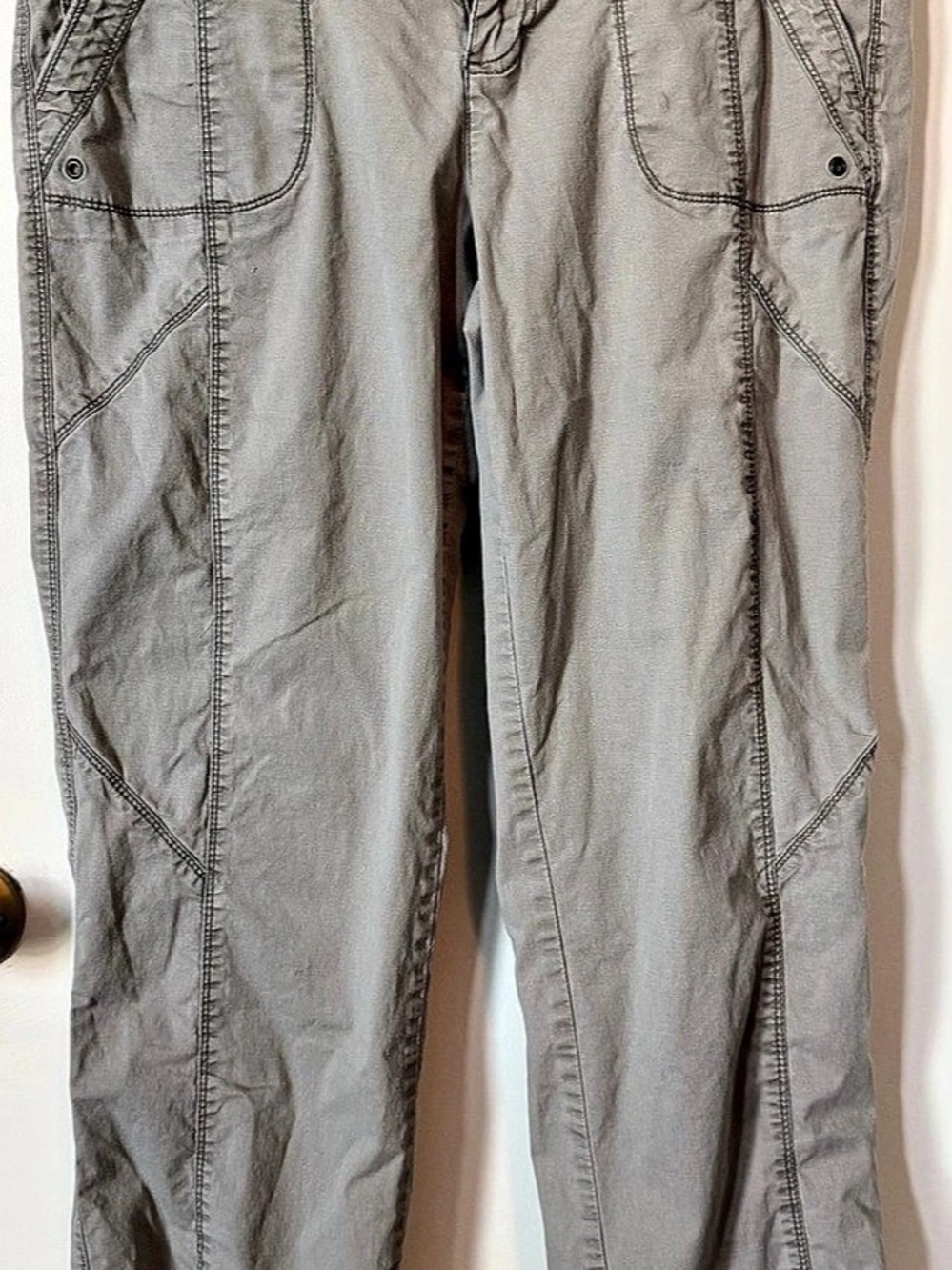 Natural Reflections Size 12 Gray Stretch Utility Pants Bass Pro